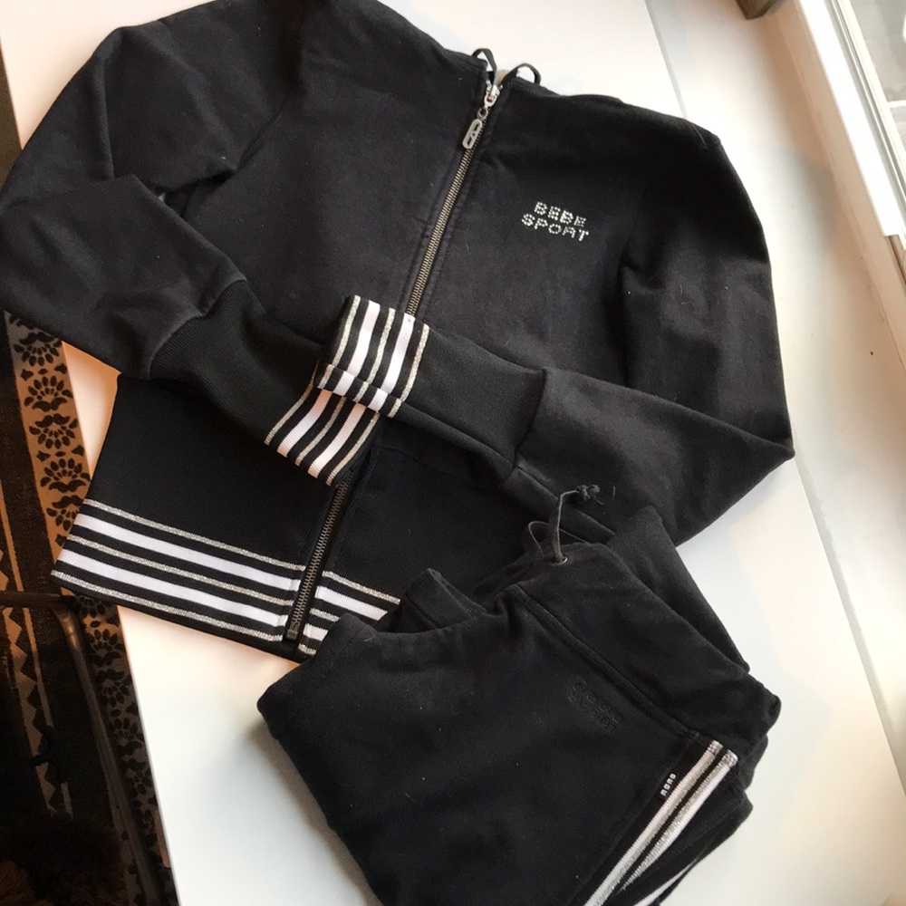Black Bebe jumpsuit